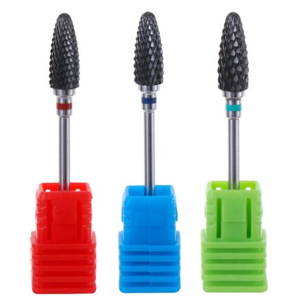 Sliphuvud Volfram stål set