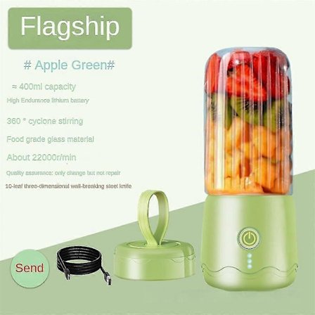 Kannettava tehosekoitin Monitoiminen pieni kotitalous tehosekoitinkuppi Mini kannettava -DGZD