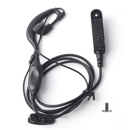 Bærbar headset Walkie Talkie PTT Mic Speaker Høretelefoner til UV-9R PLUS mobilradio