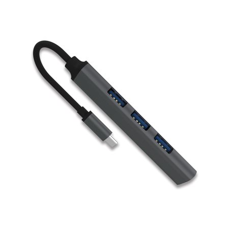 VEHO UK TA-4 USB-C 4 port USB-A Mini
