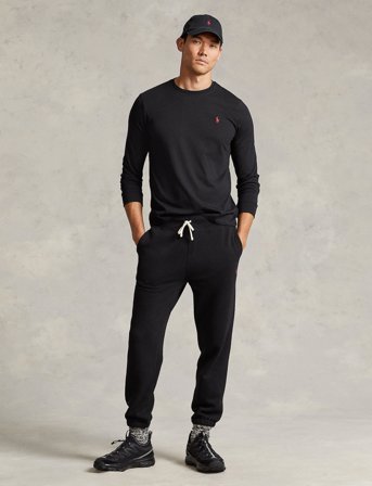 Polo Ralph Lauren Rl Fleece-Ath-Pnt - Black - XL