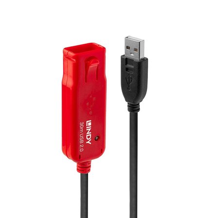 Lindy USB 2.0 Active Extension Cable - USB-forlengelseskabel - USB til USB - 30 m