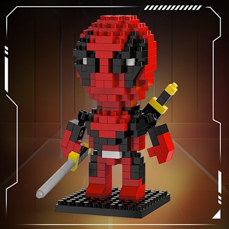 Marvel Byggeklodser, Spider-Man, Hulk, Deadpool, Samledekorationer - Ideel Gave til Venner, Julegave