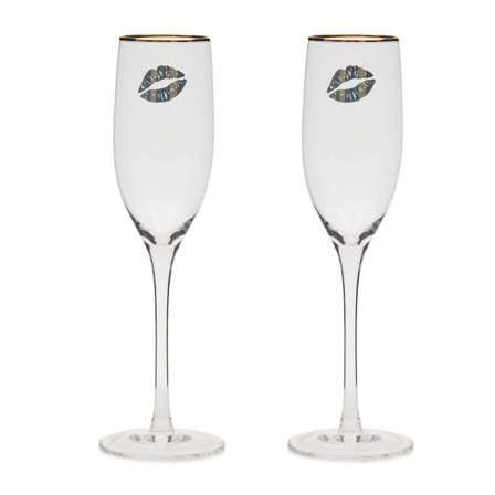 Riviera Maison Champagneglass Bobler Kisses 2stk