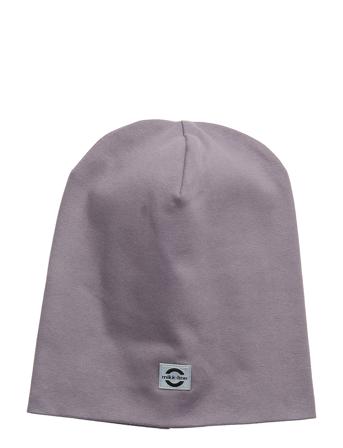 Cotton Hat - Solid Accessories Headwear Hats Beanies Lilla Mikk-Line