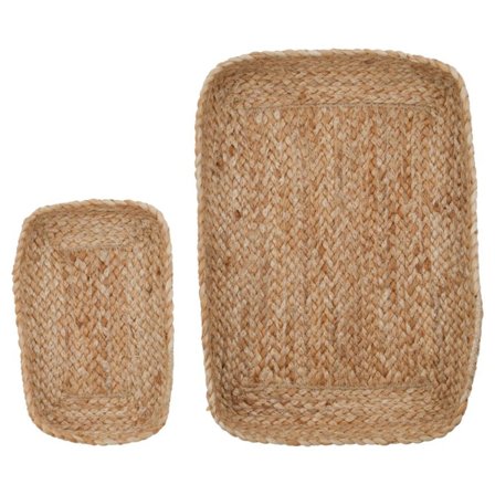 House doctor There Natur bricka, 2 st | Dukning & Servering > Brickor & Underlägg > Bricka | Bagaren och Kocken