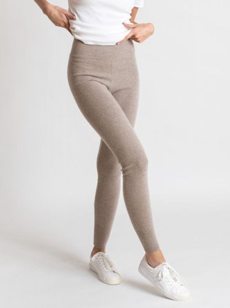 Kashmina - Kashmirbukse "Tights" - toast - Size XL