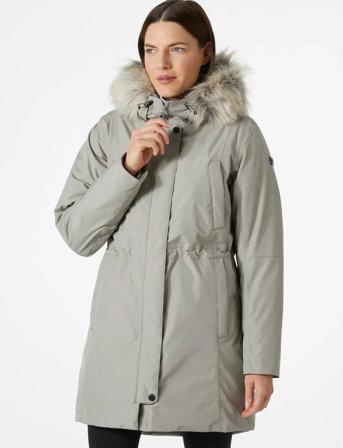Helly Hansen W Senja Parka - Grey - M