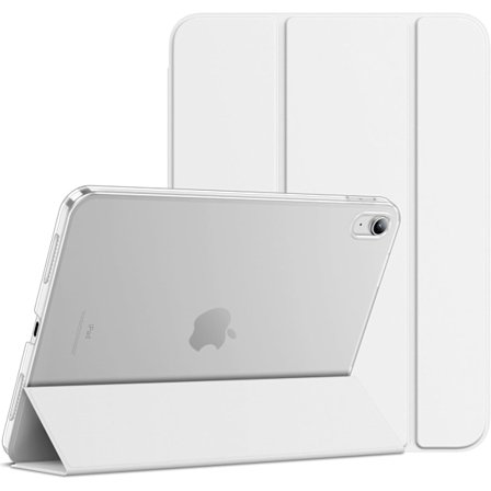 iPad (A16) 11./10. sukupolvi (2025/2022) suojakotelo, erittäin ohut jalustallinen kova kuori automaattisella herätys/lepotustoiminnolla