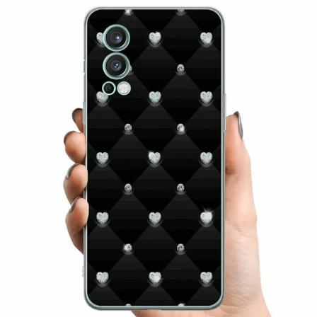 Oneplus Nord 2 5g Tpu Mobilskal Bling Heart