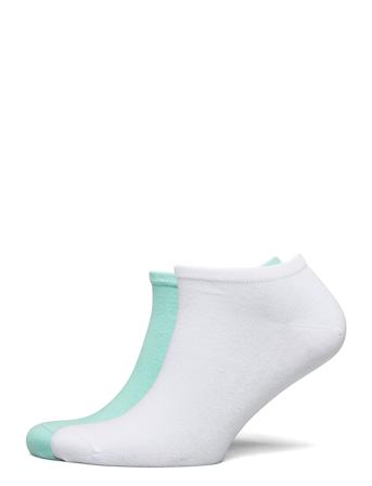 Th Women Sneaker 2P Lingerie Socks Footies/Ankle Socks Blå Tommy Hilfiger