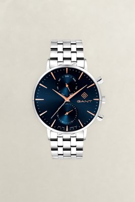 GANT - Park Hill day-date II 43,5mm herreklokke mid blue