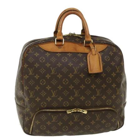 Louis Vuitton Vintage, Pre-owned Canvas louis-vuitton-bags Bruin, unisex, Maat:ONE Size