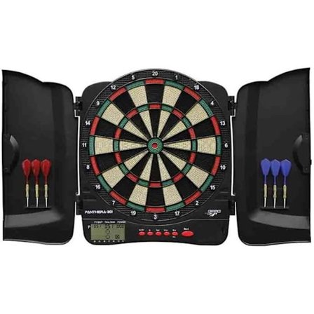 Elektroniskt dartspel - Panthera 301 93051 - LCD-skärm - 500 variationer - 6 pilspetsar ingår