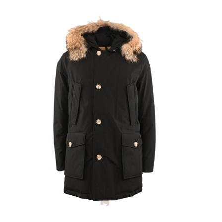 Woolrich Zwart Winter Jas , Zwart , Heren , Maat: M