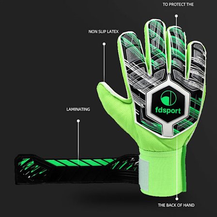 Latex Målmandshandsker Fodboldhandsker Professionel Til Børn Voksne CNMR