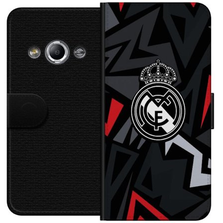 Kompatibel Tegnebogsetui til Samsung Galaxy Xcover 3 Real Madrid fodboldklub Spanien La Liga topklub med verdensstjerner tradition historie offensiv f