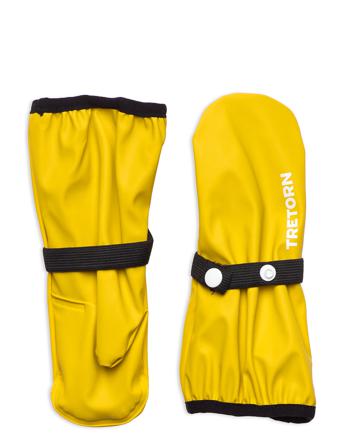 Kids Wings Rain Mitten Accessories Gloves & Mittens Rain Gloves Gul Tretorn