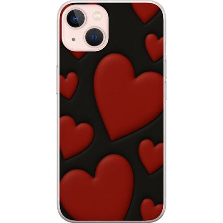 Kompatibelt Mobilskal till Apple Apple iPhone 13 Red Velvet Hearts