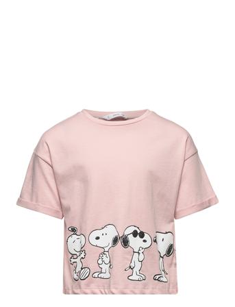 Sfun T-shirt Lyserød Mango