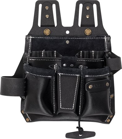 Fristads Unisex Snikki Elektrikerficka 9141 LTHR, Svart