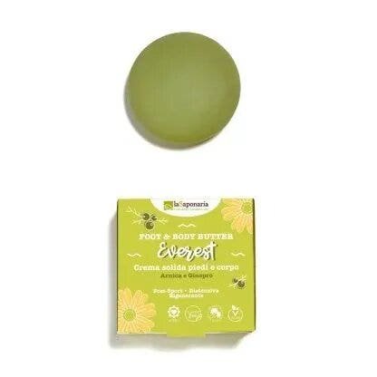 La Saponaria Crema Solida Piedi E Corpo Everest 80g
