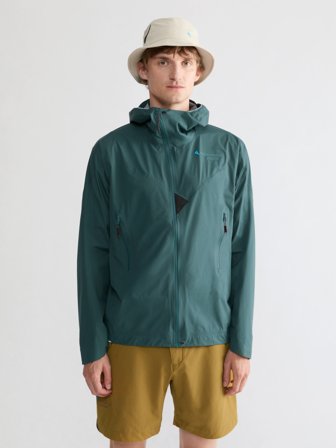 Klättermusen Vingtor Hood Jacket Men's's - Dark Deep Sea - Men's - L