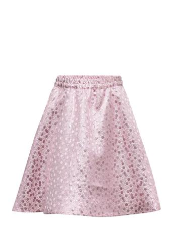 Sgjoana Dotty Skirt X-Mas Dresses & Skirts Skirts Short Skirts Lyserød Soft Gallery