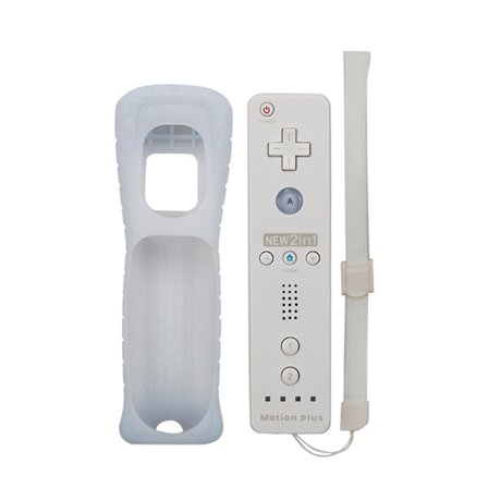 Hvidt trådløst controllersæt kompatibelt med Switch, bevægelsescontroller med joystick og gamepad-mulighed