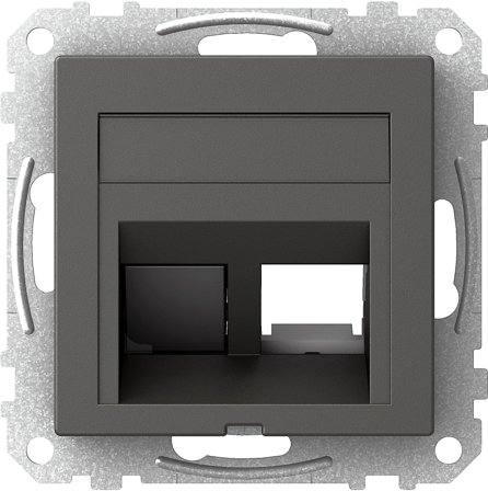 Schneider Electric Exxact Keskiölevy 73 x 72 x 27 mm, vino Antrasiittiharmaa, Tietokoneet & internet