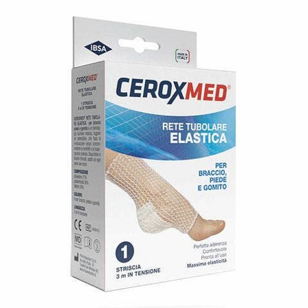 Ceroxmed Rete Tubolare Braccio/Piede/Gomito 3m 1 Pezzo