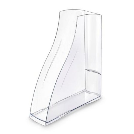 CEP Tidskriftssamlare Ellypse transparent - Lyreco - Kontorsmaterial - Till skrivbordet - Tidskriftssamlare