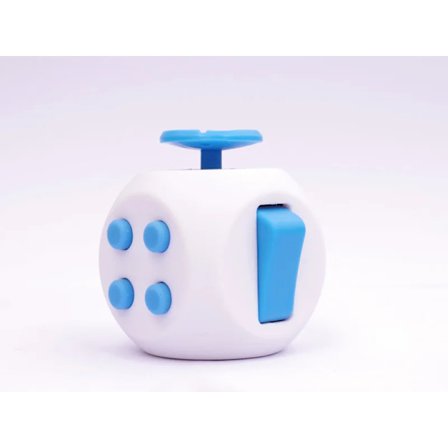 Fidget Cube EDC Stressin Lievitykseen Ahdistus Antistress Sensorinen Fidgeting Noppalelu Lapsille Aikuisille Autismi ADHD Keskittyminen 12 Sivua