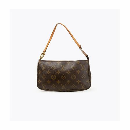 Louis Vuitton Vintage Pre-owned Monogram Pochette Accessoires , Bruin , Dames , Maat: ONE Size Vintage Tassen