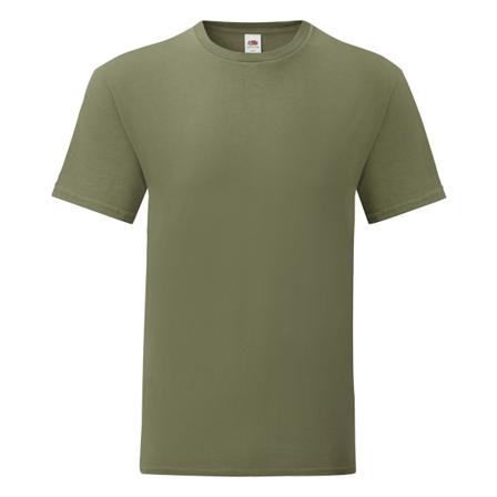 Fruit Of The Loom Herr T-shirt Iconic XL Klassisk Olivgrön Classic Olive Green XL
