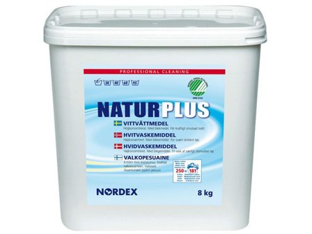 NORDEX Tvättmedel Clara Natur Plus 8kg - Lyreco - Städ och hygien - Tvättmedel och klädvård - Tvättmedel