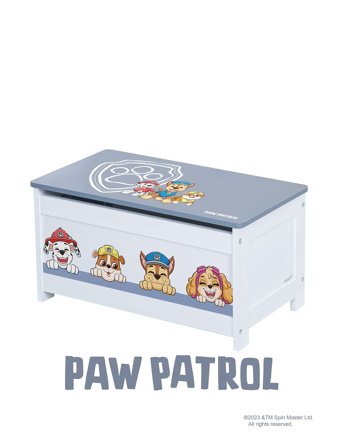 Paw Patrol Toy Chest Paw Patrol - White - 60X 32X 30CM
