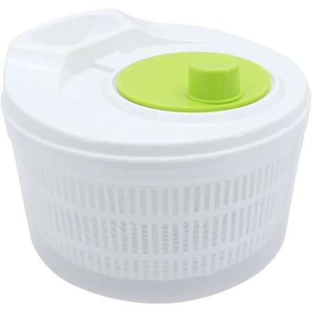 Salatcentrifuge Lille, Spinnende Si med Klar Serveringsskål, Salat Tørre Centrifuge, Frugt og Grøntsags Vask Dræn, Grøntsags Vasker, 16cm|6in Diam