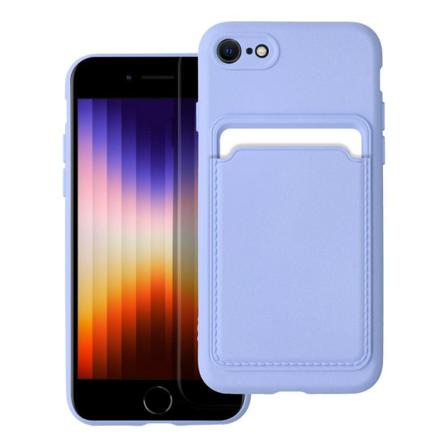 iPhone 7/8/SE (2020/2022) Cover Forcell Kortholder Violet