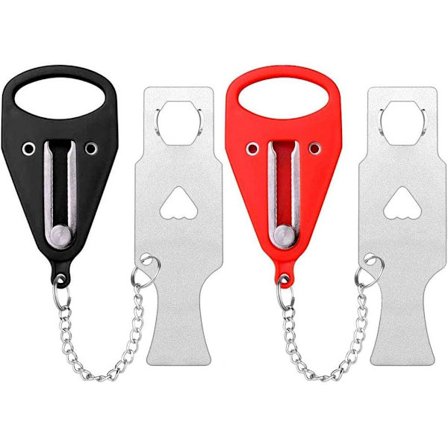 Bærbar dør lås, reise lås, AirBNB lås, skole lås også fo