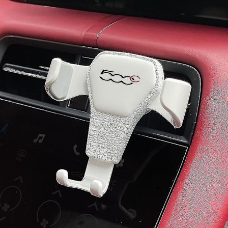 Ny Justerbar Mobiltelefonhållare För Bilventilationsgaller, Fiat Hållare För 500 500c 2012 500x 500l Abarth 695, Snabb Hållare, Biltillbehör