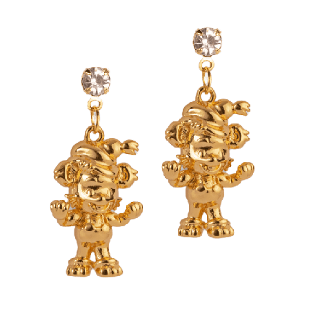 pfgSTOCKHOLM Bamse Gold Örhänge Örhängen Dam Guld ONESIZE