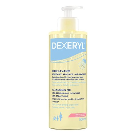 Dexeryl Cleansing Oil 500 ml, Skincare, Renseprodukter, Rens & Vask