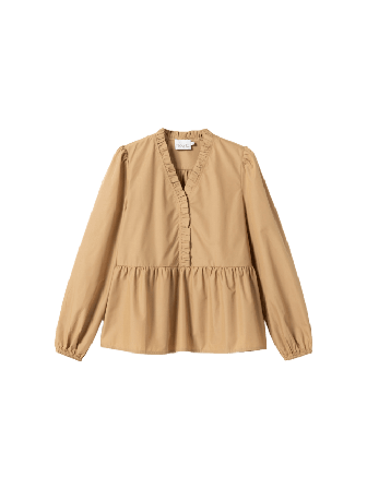 Noella Matti Blouse - Sand Blusar Dam Beige M