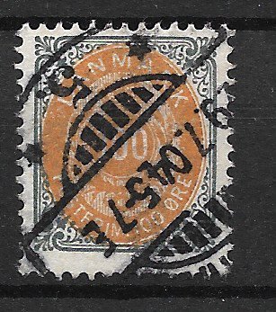 Danmark 1902 - AFA 31Cy - Stemplet