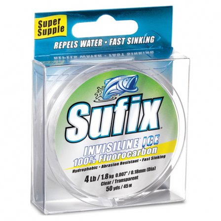 Sufix Invisiline Ice Fluorocarbon Clear 50m - 0,16mm/2,0kg