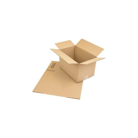 BOXON Wellåda 480x285x190mm E260 - Lyreco - Emballage och lagerutrustning - Lådor och well - Welllådor 1-lag - 370-500 mm