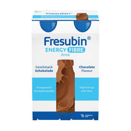 Fresubin Energy Fibre Drink sjokolade, 4x200 ml