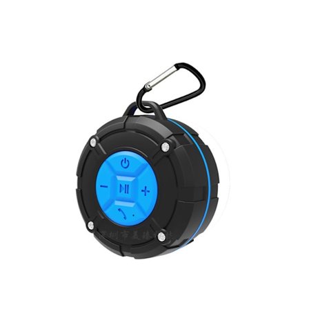 Hjemmehøyttaler Bluetooth-dusj Sound Blue 80*87*53mm