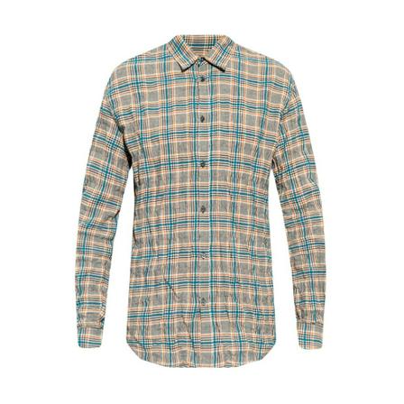Dsquared2 Checked shirt Grå, Herre Skjorter